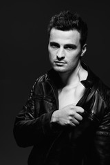 portrait of young man