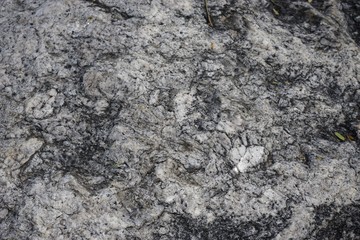 Mottled gray boulder abstract horizontal background texture