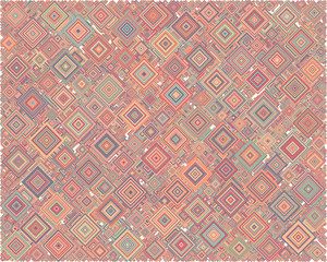 Abstract Generative Art color distributed squares polygons background illustration