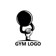 Gym Logo Template Design Vector, Emblem, Design Concept, Creative Symbol, Icon
