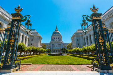 San Francisco City Hall Skyline