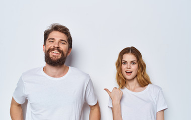 Fototapeta premium portrait of happy couple