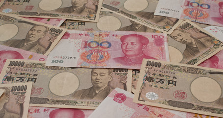Japanese Yen and Chinese RMB