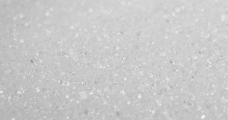 Close up of Stack of white sugar