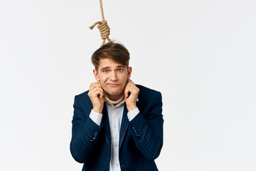 young businessman talking on the phone