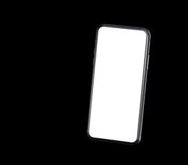 smartphone digital isolated 3d background