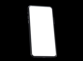 smartphone digital isolated 3d background