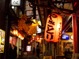 新宿の飲み屋街「思い出横丁」 © mapo