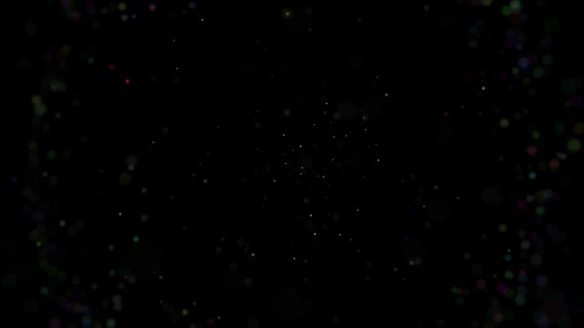 Opening intro Flash light, Lens flare background.