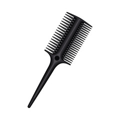 Cartoon black two side hairbrush