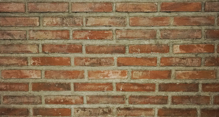 Fototapeta premium red brick wall texture grunge background
