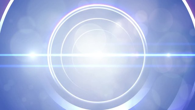 Opening intro Flash light, Lens flare background.