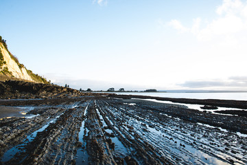 view of lake in winter