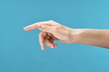 hand with fingers