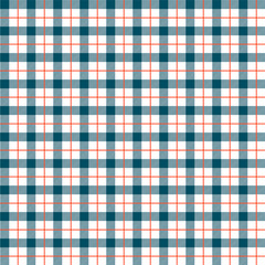 Green Gingham pattern. Texture for - plaid, tablecloths, clothes, shirts, dresses, paper, bedding, blankets, quilts and other textile products. Vector illustration EPS 10