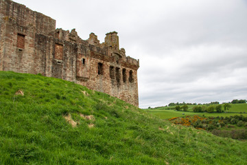 Fototapeta na wymiar Crichton Castle in Schottland - 1