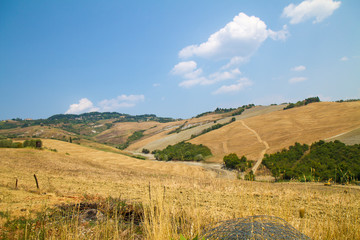 Obraz premium wonderful hilly landscape of the Tuscan countryside