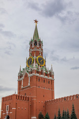 Fototapeta na wymiar Tower in Moscow Kremlin