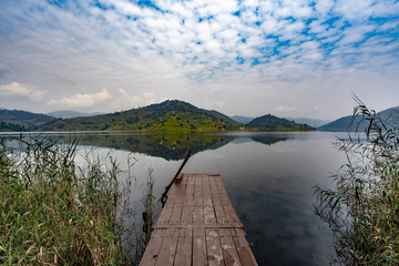 Bunyonyi-See Lake Bunyonyi Uganda