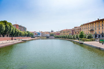 Naklejka premium Darsena Milano