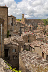 Fototapeta na wymiar Sorano in der Südtoskana - Italien