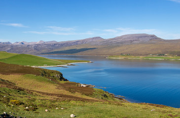 Fototapeta na wymiar Loch Eriboll - Highlands Schottland 4