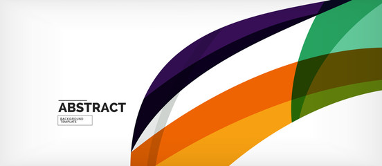 Linear wave web template. Vector illustration bright design. Decorative print. Decorative backdrop vector. Vector business illustration