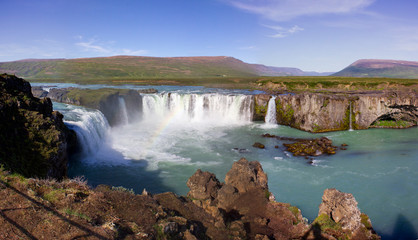 Gođafoss - Waterfall of the Gods, Iceland