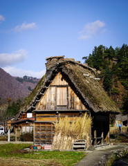 Wooden houses in Historic Villages of Shirakawa-go