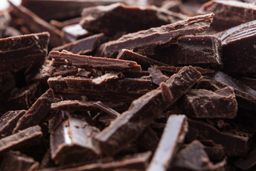 pieces of chocolate