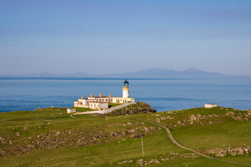 Fototapeta na wymiar Neist Point Lighthouse - Isle of Skye 1