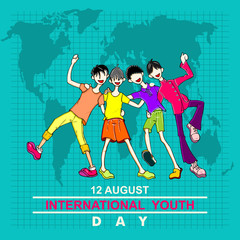 International Youth day poster campaign