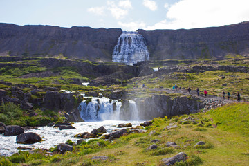 Dynjandi Waterfall, West Fjords, Iceland