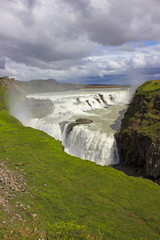 Gulfoss - Golden Waterfall, Iceland
