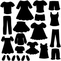 womens fashion clothing outfit silhouettes