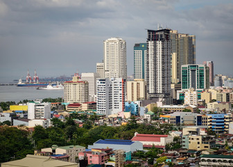 Buildings in Manila, Philippines