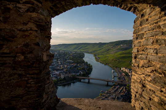 Fototapeta Bern Kastel Kues Panorama