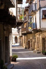 Fototapeta na wymiar Spanish medieval old town