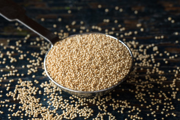 Amaranth Spilled from a Teaspoon