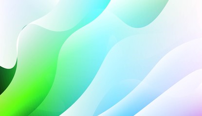 Modern Background With Wave Gradient Shape. For Your Design Wallpapers Presentation. Vector Illustration with Color Gradient.