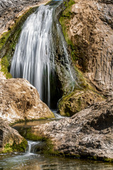 Fototapeta na wymiar water rock river waterfall nature canyon