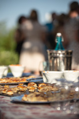 cake in the garden