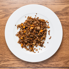 buckwheat with mushrooms