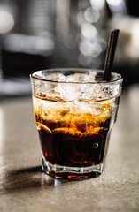 cocktail in the bar