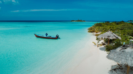 Fototapeta na wymiar Beautiful view of Maldives islands