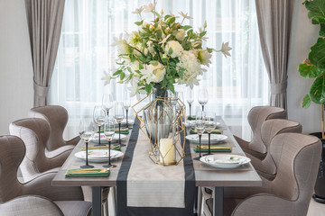 classic dining room