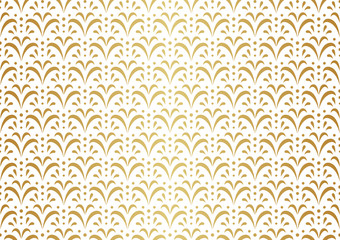 Modern art deco seamless pattern. Trendy abstract texture. Vector geometric background.