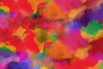 Abstract powder splatted background. 