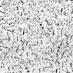 Dirty grunge background. The monochrome texture is old. Vintage worn pattern. The surface is covered with scratches.