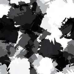 Abstract seamless vector background of paint strokes.